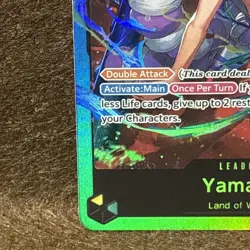 Yamato OP06-022 Leader Foil Alt Art 5000 Land of Wano- One Piece NM. - Image 5