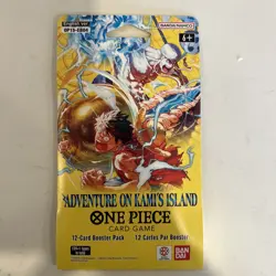 One Piece TCG OP-15 Adventure on Kami's Island Sleeves Booster Pack English X2 - Image 1