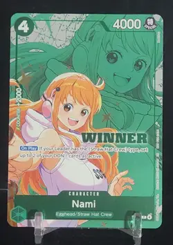 Nami (Winner Pack 2026 Vol. 2) P-102 One Piece Promotion Cards Foil - Image 1