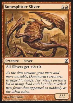 Bonesplitter Sliver - TSN MTG - Heavy Play - Image 1