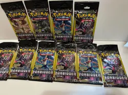 Pokemon Sun And Moon Forbidden Light Dollar Store 3-Card Pack Lot Of 10 Full Art - Image 3
