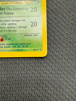 Jumpluff - 7/111 - Pokemon Neo Genesis Unlimited Holo Rare Card WOTC LP - Image 5