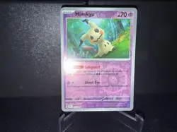 2024 Pokemon TCG Mimikyu 037 Paldean Fates Reverse Holo Rare Card NM+ - Image 1