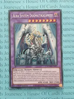 BLMM-EN011 Alba System Dogmatikalamity Secret Rare Yu-Gi-Oh Card 1st Edition New - Image 1
