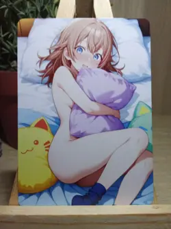 Minori Hanasato Project Sekai Waifu Goddess Story Fan Art Anime Card Carte - Image 1