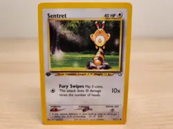 Sentret 71/111 1st Edition Neo Genesis 2000 WOTC Pokemon Card - NM - Image 1