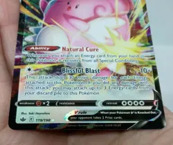 Blissey V 119/198 Chilling Reign NM/M Full Art Ultra Rare Pokemon Card - Image 3
