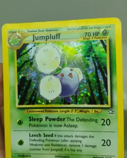 Jumpluff Holo Rare Neo Genesis 7/111 WOTC Pokemon Card MP - FREE SHIPPING - Image 4