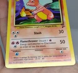 Pokemon Card Charmeleon 35/130 Base Set 2 LP/NM - FREE TRACKED SHIPPING - Image 3