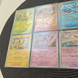 Prismatic Evolutions Eeveelutions Reverse Holo Complete Pokemon TCG Bundle (8) - Image 2