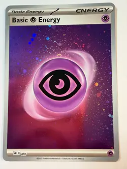 Pokemon Psychic Energy Cosmos Holo SVE 005 MEW 151 NM - Image 1