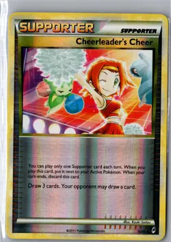 Cheerleader's Cheer 76/95 Uncommon Call of Legends Pokemon Reverse Holo NM - Image 1