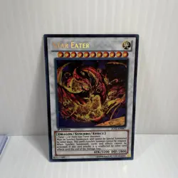 Yugioh Star Eater 1st Edition Secret Rare JOTL-EN047 mp - Image 2