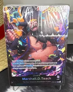 One Piece Starter Deck English ST27 Blackbeard Marshall D Teach Deck Only Sealed - Image 1