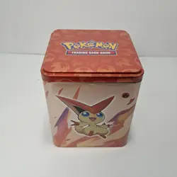 2022 Pokemon Trading Card Game Fire Stacking Tin ONLY Empty Charizard - Image 1