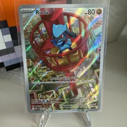 Riolu 010 ME: Mega Evolution Black Star Promo Pokemon Card - Image 1