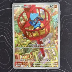 Riolu 010 ME: Mega Evolution Black Star Promo Pokemon Card - Image 2