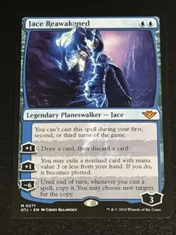 MTG Outlaws of Thunder Junction Jace Reawakened 0271 Mythic - Image 1
