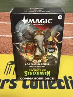 🔥Lorehold Spirit Commander Deck Secrets of Strixhaven New Sealed English MTG🔥 - Image 1