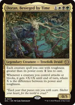 Doran, Besieged by Time - ECL 0215 NM - MTG Magic - Image 1