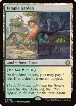 Temple Garden - ECL 0268 NM - MTG Magic - Image 1