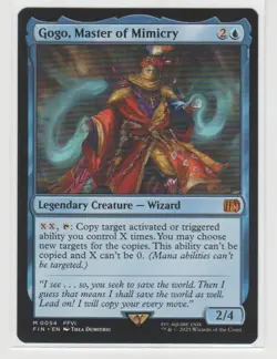 Gogo, Master of Mimicry 54 Mythic FINAL FANTASY Magic: The Gathering Near Mint - Image 1
