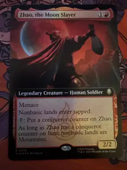 Zhao, the Moon Slayer (Extended Art) 376 Avatar: The Last Airbender Foil NM - Image 1