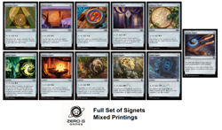 MTG - Full Set of Signets - Mixed Printings - 11x Bundle - Near Mint - Image 1