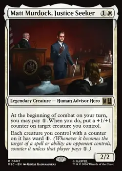 Matt Murdock, Justice Seeker - Foil MSC NM MTG - Image 1