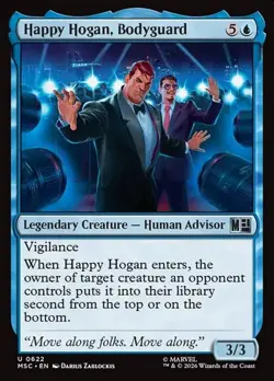2x Happy Hogan, Bodyguard - Foil MSC NM MTG - Image 1