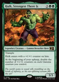 Hulk, Strongest There Is - Foil MSC NM MTG - Image 1