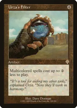 Urza's Filter Invasion HP MTG - Image 1