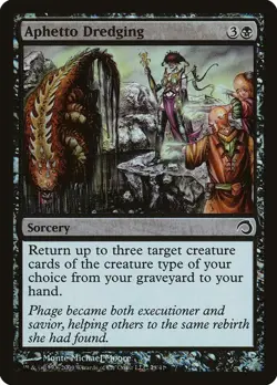 Foil - Aphetto Dredging - 28 / NM / English MTG - Image 1