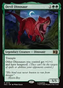 Devil Dinosaur - Foil MSC NM MTG - Image 1