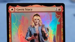 Gwen Stacy Foil M Marvel's Spider-Man 78 NM - Image 2