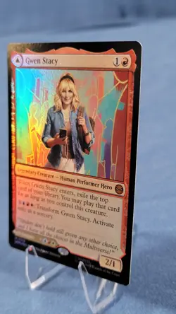 Gwen Stacy Foil M Marvel's Spider-Man 78 NM - Image 4