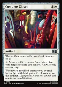 2x Costume Closet - Foil MSC NM MTG - Image 1