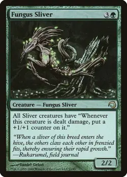 Foil - Fungus Sliver - 21 / NM / English MTG - Image 1