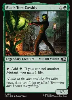 2x Black Tom Cassidy - Foil MSC NM MTG - Image 1