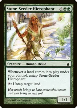 Stone-Seeder Hierophant - Foil RAV MP MTG - Image 1