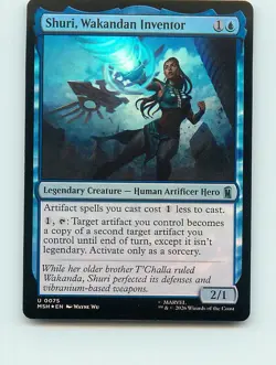 Shuri, Wakandan Inventor U75 FOIL MTG Marvel Super Heroes (MSH) - Image 1