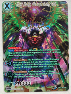 Dragon Ball Card Game - Dark Broly, Overwhelming Evil BT11-064 EN - Image 1