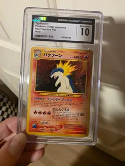 1999 Pokemon Japanese Typhlosion Neo 157 - Holo - Image 1