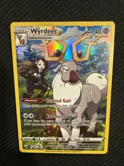 Pokemon Cards Wyrdeer TG06/TG30 Astral Radiance Trainer Gallery Holo NM *1 - Image 1