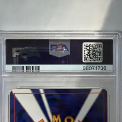 2001 PSA 9 Pokemon Japanese Neo 4 LIGHT AZUMARILL HOLO MINT # 98071736 - Image 3