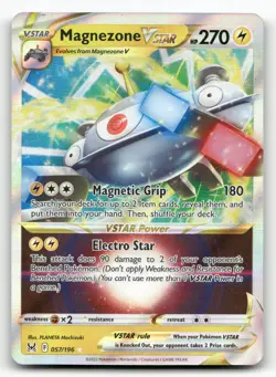 Magnezone VSTAR 057/196 Lost Origin Pokemon Holo LP VSTAR Rare - Image 1