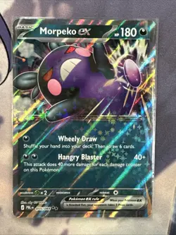 Pokemon TCG - Pitch Black - Morpeko Ex - 055/084 English Prerelease - Image 1