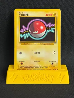 Voltorb 67/102 Common Base Set Unlimited Pokemon (HP) - Image 1