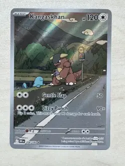 Pokemon TCG Kangaskhan 204/182 Destined Rivals Illustration Rare NM - Image 1
