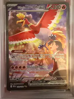 2025 POKEMON DRI EN-DESTINED RIVALS #230 ETHAN'S HO-OH EX PSA 10 - Image 5